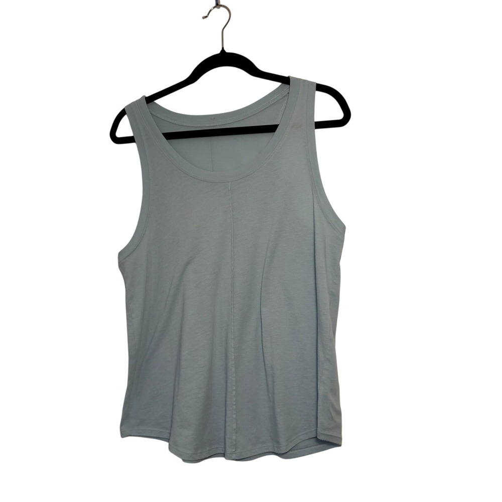 Alo‎ Yoga Tank Top Light Blue M/L Minimalist Athleisure Workout Casual